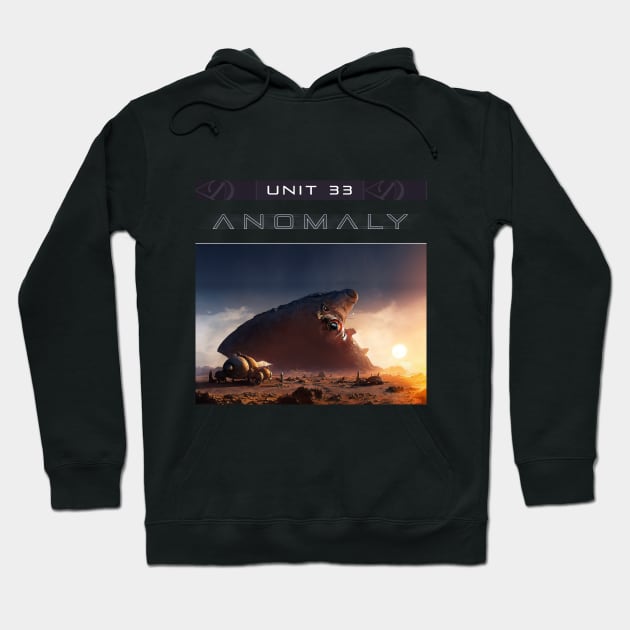 Timeless Anomaly -  captivating abandoned spaceship Hoodie by LiveDesigner